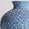 Vaso in maiolica Azzurra