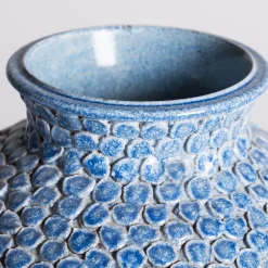 Vaso in maiolica Azzurra