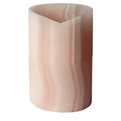Vaso in onice rosa Here and Now