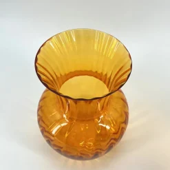 Vaso in Vetro di Murano Arancione #1
