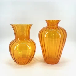 Vaso in Vetro di Murano Arancione #1