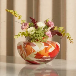 Vaso in Vetro di Murano Primavera Olla