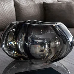 Vaso in vetro fumé Oyster