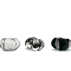 Vaso in vetro fumé Oyster