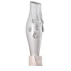Vaso in vetro opalino Lagoon Tears con base in marmo
