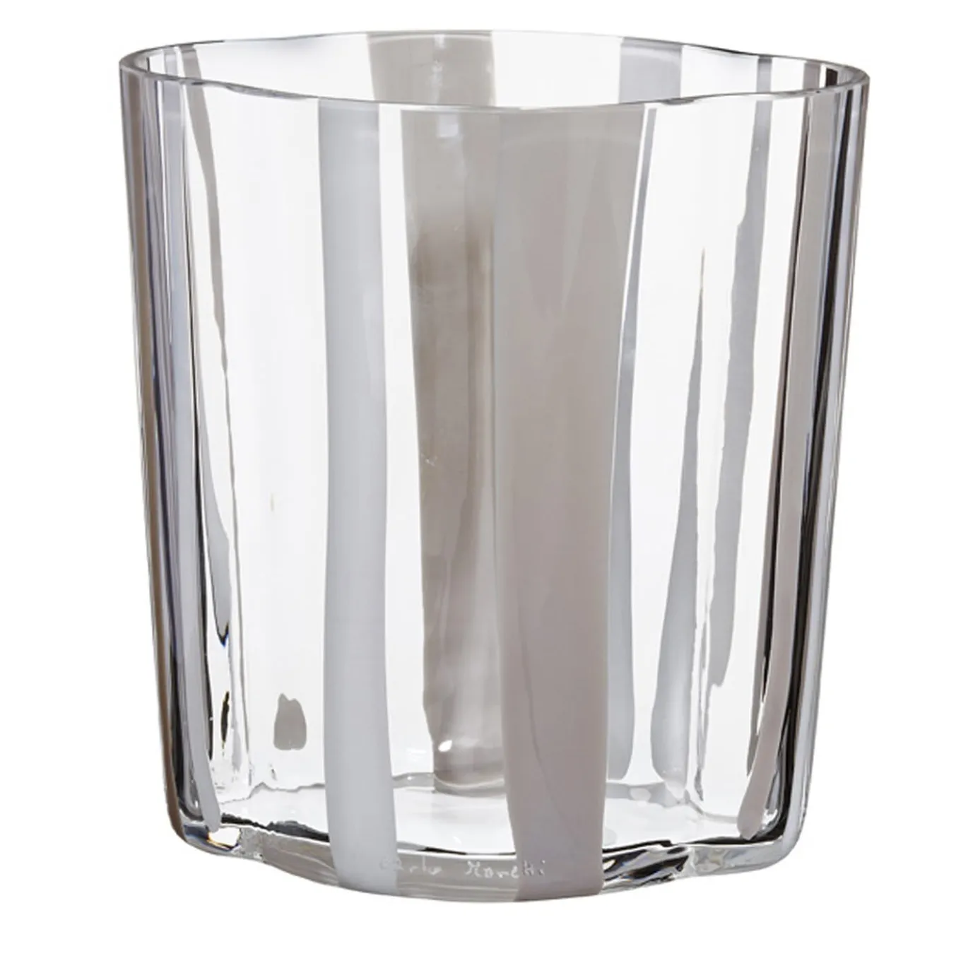 Vaso I Piccoli a righe bianche in edizione limitata