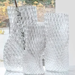 Vaso Keope piccolo in vetro trasparente