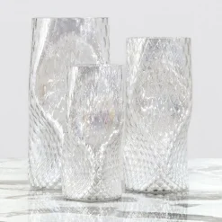 Vaso Keope piccolo in vetro trasparente