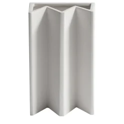 Vaso King in ceramica bianca