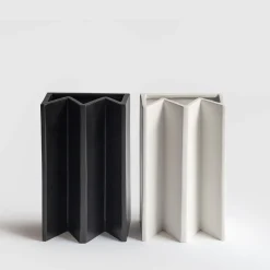 Vaso King in ceramica nera