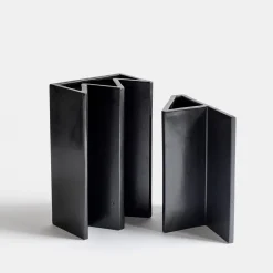 Vaso King in ceramica nera
