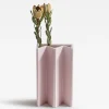 Vaso King in ceramica rosa