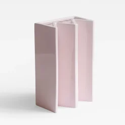 Vaso King in ceramica rosa