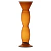 Vaso La Maja in vetro ambrato