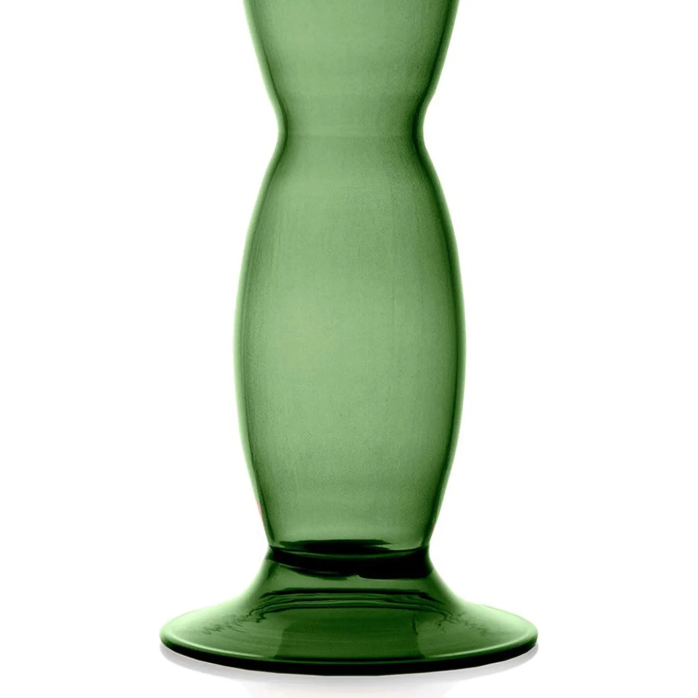 Vaso La Maja in vetro verde