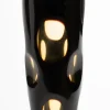 Vaso Leonardo in Vetro Nero