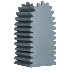 Vaso Le Volte Slim blu-ceruleo