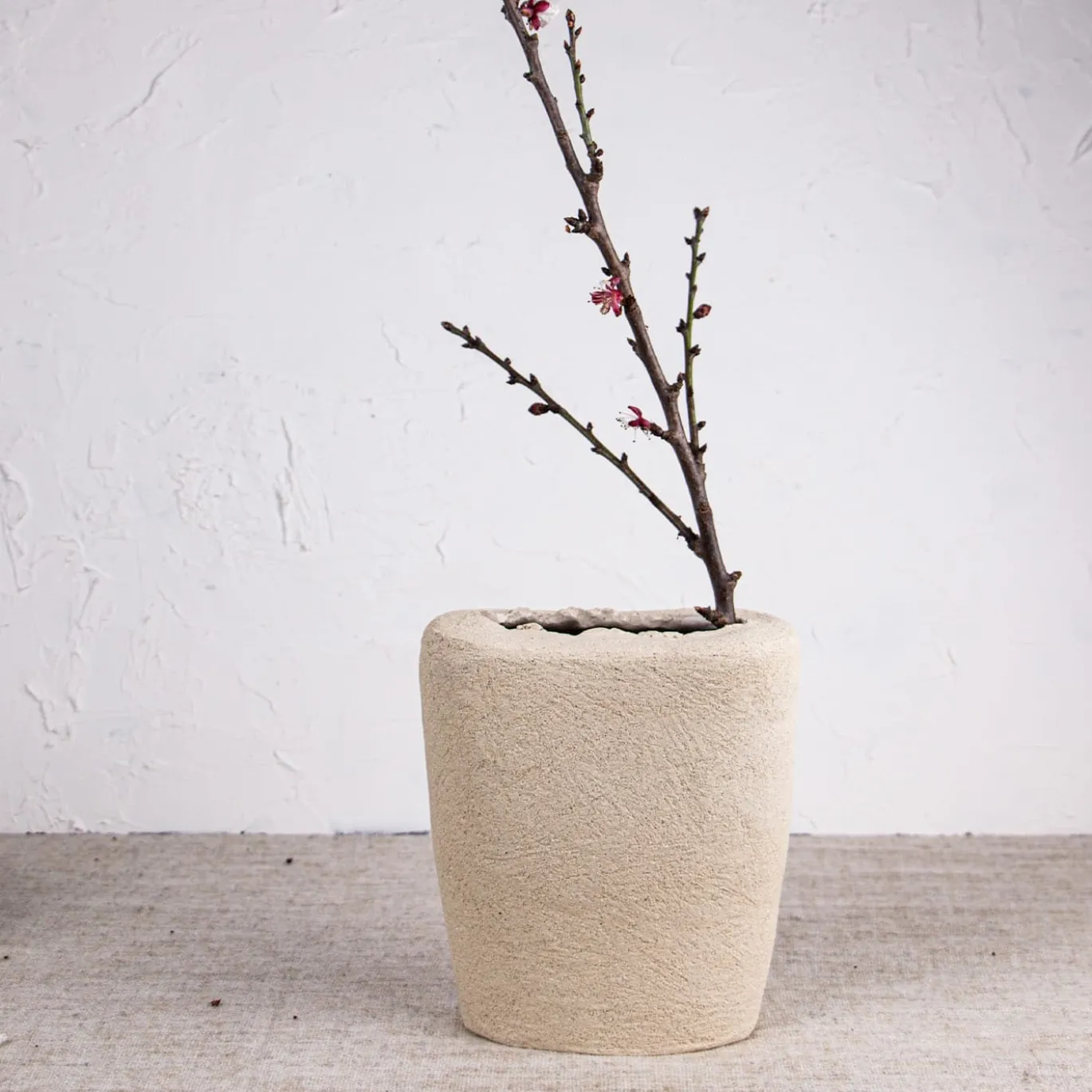 Vaso Luna crema #1