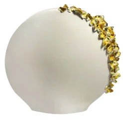Vaso Luna giallo e bianco