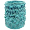 Vaso Medio in Ceramica Onda Blu Biscay Bay e Blu Marino
