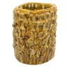 Vaso Medio in Ceramica Onda Crème Caramel