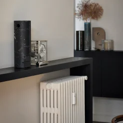 Vaso medio in marmo nero Marquina People