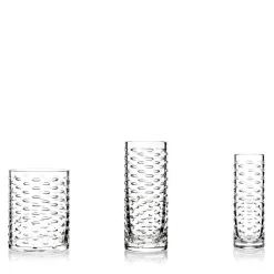 Vaso medio in vetro a bolle d'aria