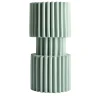 Vaso Medio Verde Acqua Clessidra