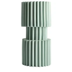 Vaso Medio Verde Acqua Clessidra