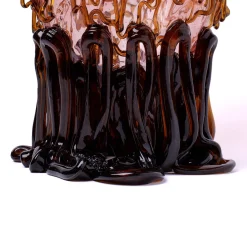 Vaso Medusa L in Resina Rosa di Gaetano Pesce