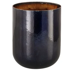 Vaso Mercurio Smalto Arancione M