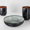 Vaso Mercurio Smalto Rosso M