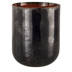 Vaso Mercurio Smalto Rosso M