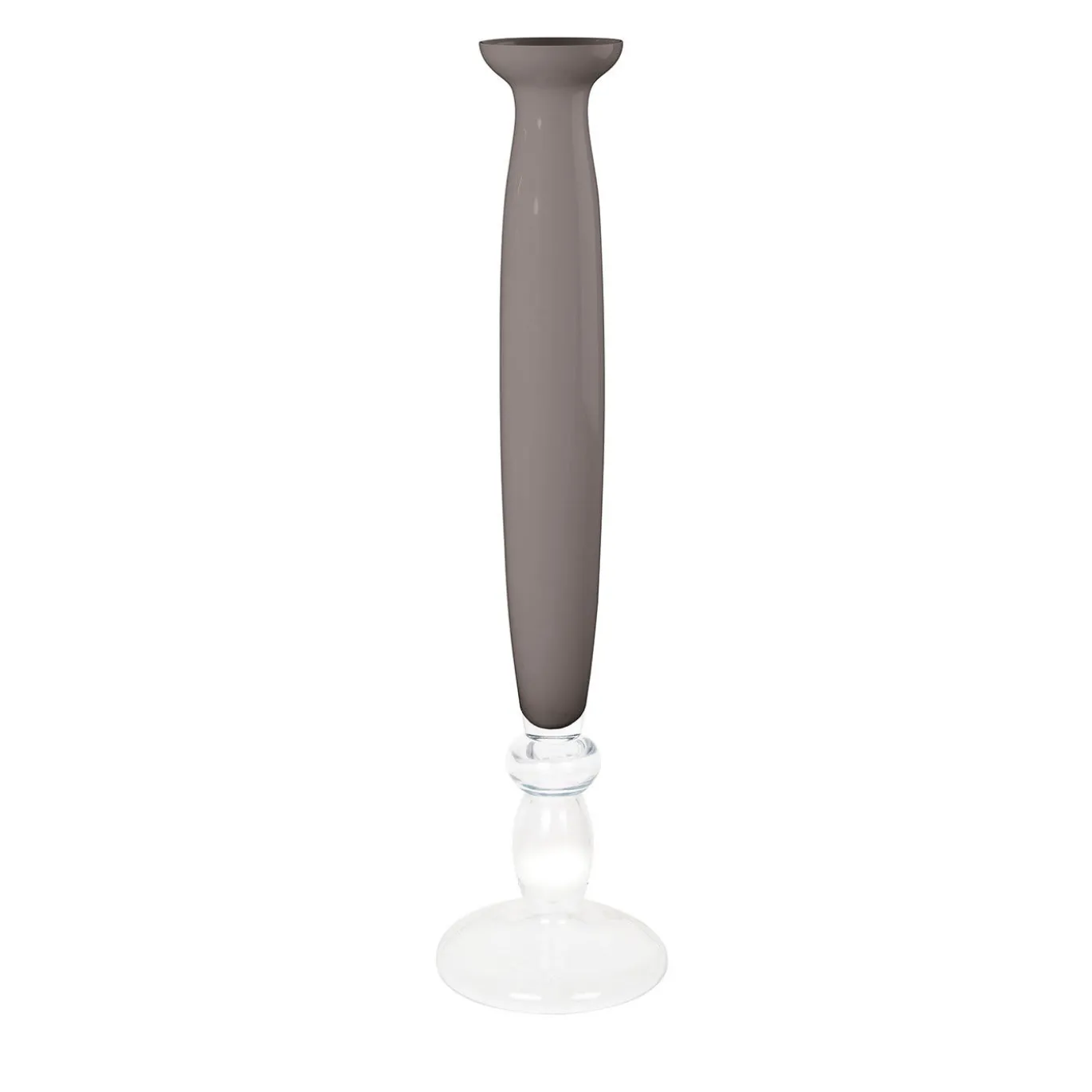 Vaso Mercury color tortora