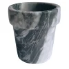Vaso mini Cactus in marmo grigio Bardiglio