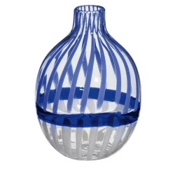 Vaso monofiore blu N. 2