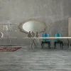 Vaso Moon 06 in ceramica con smalto platino