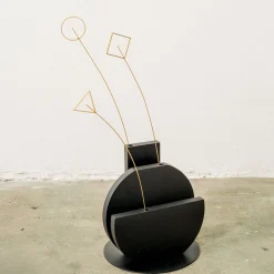 Vaso Multiplo in Ferro Nero