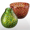 Vaso Murrine Romane di Carlo Scarpa in giallo
