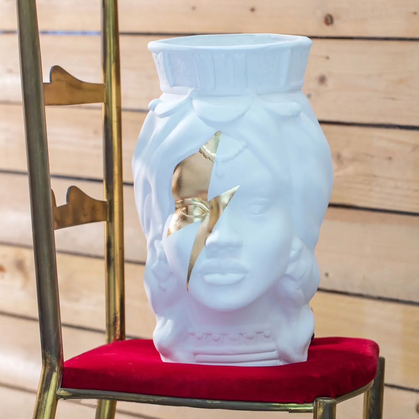 Vaso Musidora Tisifone Bianco