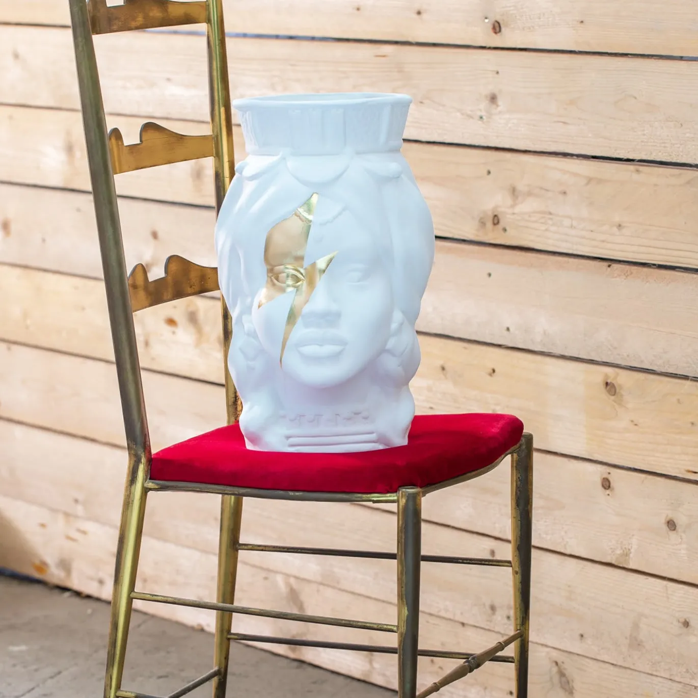 Vaso Musidora Tisifone Bianco
