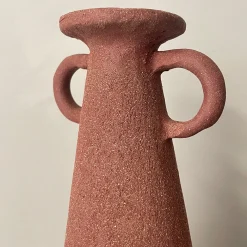 Vaso n.131 Anfora Alto Rosso in Gres