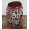 Vaso Narciso in gres e argilla selvatica