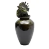 Vaso nero Canopo Gallo