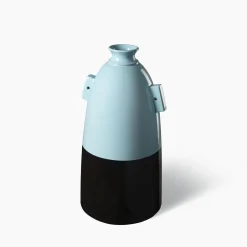 Vaso nero e blu di Aldo Londi