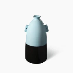 Vaso nero e blu di Aldo Londi