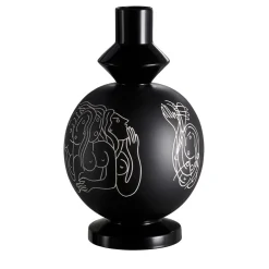 Vaso nero Follia