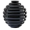 Vaso nero grande Decò di Napoleone Martinuzzi