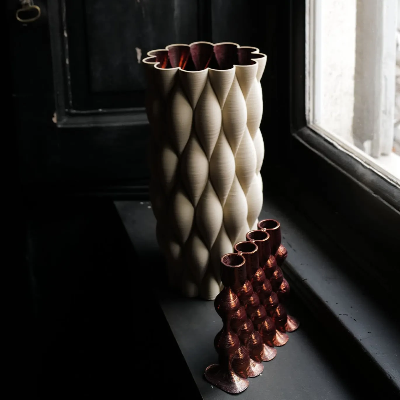 Vaso New Dehli in Metallo Smaltato