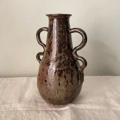 Vaso n. 156 in Ceramica a Quattro Manici Effetto rustico